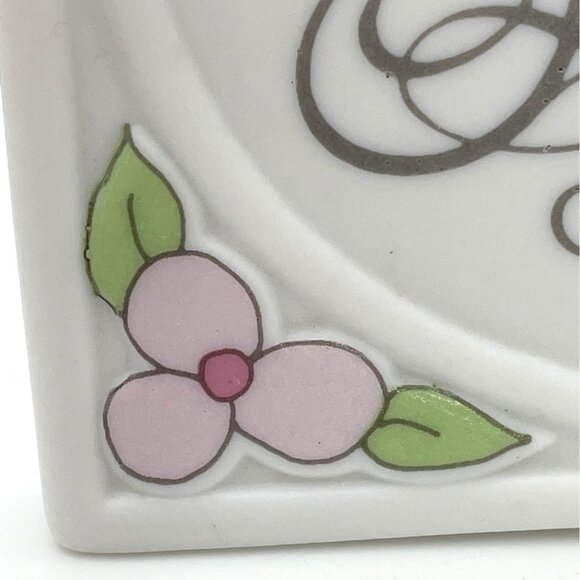 The Enesco Precious Moments Collection Porcelain Shelf Sitter Sign, 1990 - Picture 4 of 11